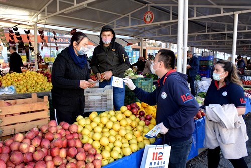 MUĞLA 112 ACİL ÇAĞRI MERKEZİ’NDEN 112 ETKİNLİĞİN’DE TANITIM